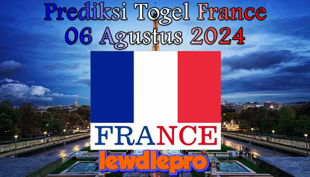 PREDIKSI TOGEL FRANCE, 7 AGUSTUS 2024